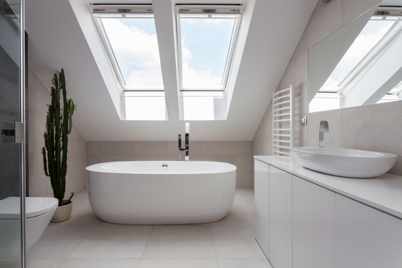 Bright and Airy Space with Skylight